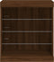 vidaXL - Dressoir - met - LED-verlichting - 60,5x37x67 - cm - bruin - eikenkleur
