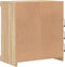 vidaXL - Dressoir - met - LED-verlichting - 60,5x37x67 - cm - sonoma - eikenkleurig