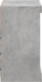 vidaXL - Dressoir - met - LED-verlichting - 60,5x37x67 - cm - betongrijs