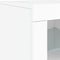vidaXL - Dressoir - met - LED-verlichting - 60,5x37x67 - cm - wit