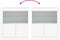 vidaXL - Dressoir - met - LED-verlichting - 60,5x37x67 - cm - wit