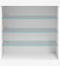 vidaXL - Dressoir - met - LED-verlichting - 60,5x37x67 - cm - wit