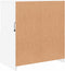 vidaXL - Dressoir - met - LED-verlichting - 60,5x37x67 - cm - wit