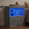 vidaXL - Dressoir - met - LED-verlichting - 60x37x67 - cm - betongrijs