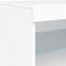 vidaXL - Dressoir - met - LED-verlichting - 60x37x67 - cm - wit