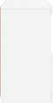 vidaXL - Dressoir - met - LED-verlichting - 60x37x67 - cm - wit