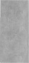 vidaXL - Dressoir - met - LED-verlichting - 80x35x75 - cm - betongrijs