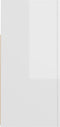 vidaXL - Dressoir - met - LED-verlichting - 80x35x75 - cm - hoogglans - wit