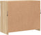 vidaXL - Dressoir - met - LED-verlichting - 81x37x67 - cm - sonoma - eikenkleurig