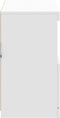 vidaXL - Dressoir - met - LED-verlichting - 81x37x67 - cm - wit
