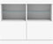 vidaXL - Dressoir - met - LED-verlichting - 81x37x67 - cm - wit