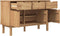 vidaXL - Dressoir - OTTA - 114x43x73,5 - cm - massief - grenenhout