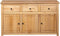 vidaXL - Dressoir - Panama - Range - 135x40x80 - cm - massief - grenenhout