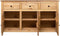 vidaXL - Dressoir - Panama - Range - 135x40x80 - cm - massief - grenenhout