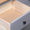 vidaXL - Dressoir - Panama - Range - 135x40x80 - cm - massief - grenenhout - grijs