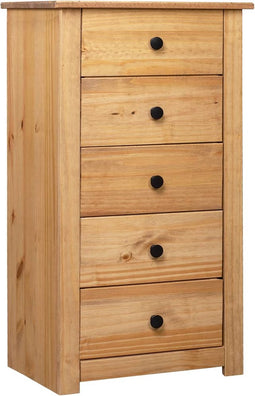 vidaXL - Dressoir - Panama - Range - 46x40x89 - cm - grenenhout