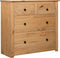 vidaXL - Dressoir - Panama - Range - 80x40x83 - cm - grenenhout