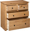 vidaXL - Dressoir - Panama - Range - 80x40x83 - cm - grenenhout