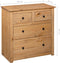 vidaXL - Dressoir - Panama - Range - 80x40x83 - cm - grenenhout