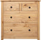 vidaXL - Dressoir - Panama - Range - 80x40x83 - cm - grenenhout