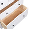 vidaXL - Dressoir - Panama - Range - 80x40x83 - cm - grenenhout - wit