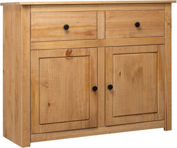 vidaXL - Dressoir - Panama - Range - 93x40x80 - cm - massief - grenenhout