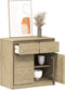 vidaXL - Dressoir - SAUDA - 80x43x75,5 - cm - massief - grenenhout - eikenkleurig