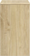 vidaXL - Dressoir - SAUDA - 80x43x75,5 - cm - massief - grenenhout - eikenkleurig