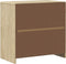 vidaXL - Dressoir - SAUDA - 80x43x75,5 - cm - massief - grenenhout - eikenkleurig