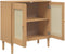 vidaXL - Dressoir - SENJA - 80x35x80 - cm - rattan - look - massief - grenenhout - bruin