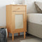 vidaXL - Dressoir - SENJA - rattan-look - 80x35x80 - cm - massief - grenenhout - bruin
