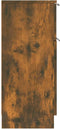 vidaXL - Dressoirs - 2 - st - 30x30x70 - cm - bewerkt - hout - gerookt - eikenkleurig