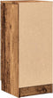 vidaXL - Dressoirs - 2 - st - 30x30x70 - cm - bewerkt - hout - oud - houtkleurig