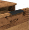 vidaXL - Dressoirs - 2 - st - 30x30x70 - cm - bewerkt - hout - oud - houtkleurig