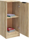 vidaXL - Dressoirs - 2 - st - 30x30x70 - cm - bewerkt - hout - sonoma - eikenkleurig