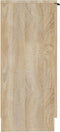 vidaXL - Dressoirs - 2 - st - 30x30x70 - cm - bewerkt - hout - sonoma - eikenkleurig