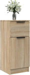vidaXL - Dressoirs - 2 - st - 30x30x70 - cm - bewerkt - hout - sonoma - eikenkleurig