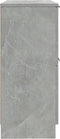 vidaXL - Dressoirs - 2 - st - 30x30x70 - cm - bewerkt - hout - betongrijs