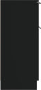 vidaXL - Dressoirs - 2 - st - 30x30x70 - cm - bewerkt - hout - zwart