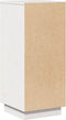 vidaXL - Dressoirs - 2 - st - 31,5x34x75 - cm - massief - grenenhout - wit