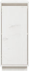 vidaXL - Dressoirs - 2 - st - 31,5x34x75 - cm - massief - grenenhout - wit
