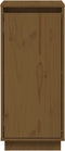 vidaXL - Dressoirs - 2 - st - 31,5x34x75 - cm - massief - grenenhout - honingbruin