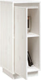 vidaXL - Dressoirs - 2 - st - 31,5x34x75 - cm - massief - grenenhout - wit