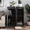 vidaXL - Dressoirs - 2 - st - 31,5x34x75 - cm - massief - grenenhout - grijs