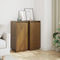 vidaXL - Dressoirs - 2 - st - 31,5x34x75 - cm - massief - grenenhout - honingbruin