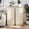 vidaXL - Dressoirs - 2 - st - 31,5x34x75 - cm - massief - grenenhout