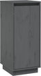 vidaXL - Dressoirs - 2 - st - 31,5x34x75 - cm - massief - grenenhout - grijs