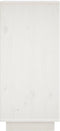 vidaXL - Dressoirs - 2 - st - 31,5x34x75 - cm - massief - grenenhout - wit