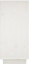 vidaXL - Dressoirs - 2 - st - 31,5x34x75 - cm - massief - grenenhout - wit