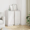 vidaXL - Dressoirs - 2 - st - 31,5x34x75 - cm - massief - grenenhout - wit